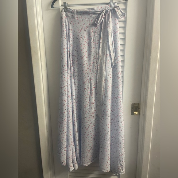 Denim & Supply Ralph Lauren Size small full wrap maxi skirt.Light weight & flowy - Picture 10 of 12